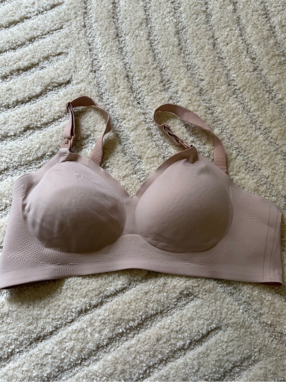 Momcozy Nursing Bra I Nude Seamless Everyday